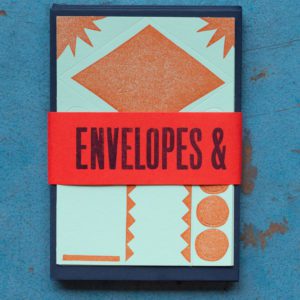 Inky blue Envelopes