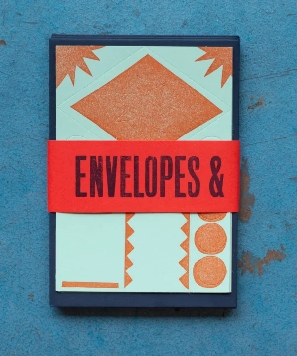 Inky blue Envelopes