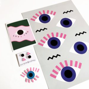 EYE LOVE YOU A6 RECYCLED CARD