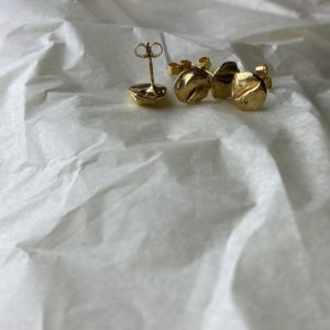 22ct Gold Vermeil Mini Uisce Stud