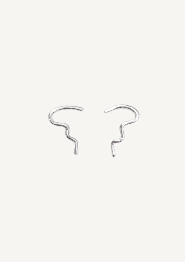 ISAMU silver earrings