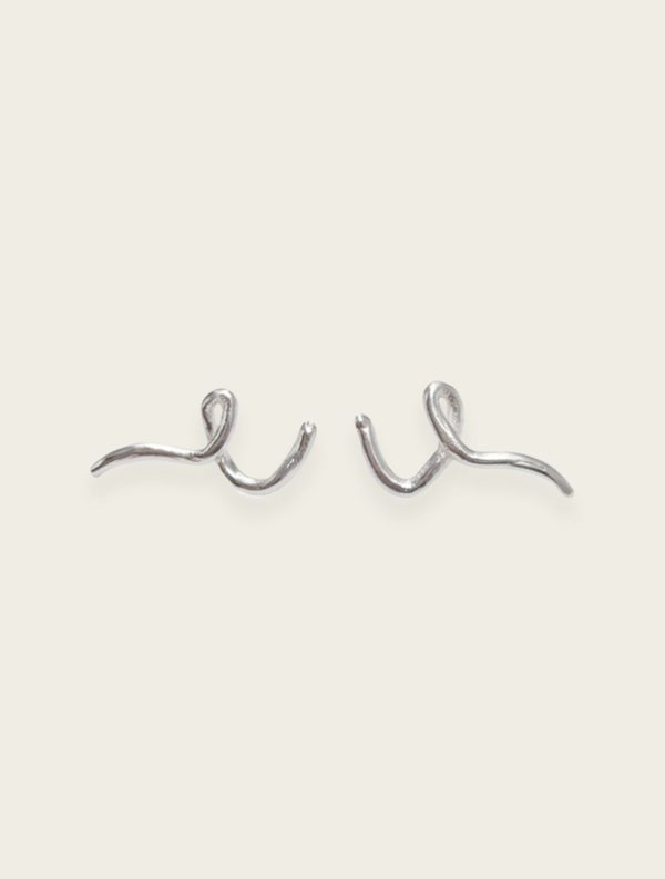 PABLO silver earrings