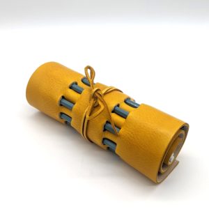 Yellow Leather Artists Roll