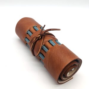 Mid Brown Leather Artists Roll