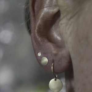 Pure hook earrings