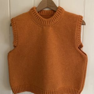 Hand Knitted Vest: Yetton X The Chuffed Store Collab
