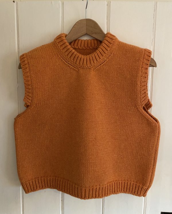 Hand Knitted Vest: Yetton X The Chuffed Store Collab