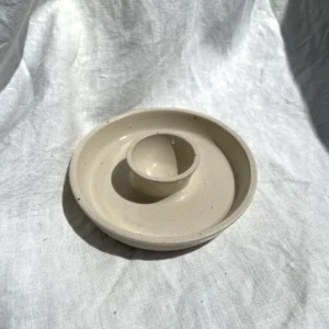 cream olive dish
