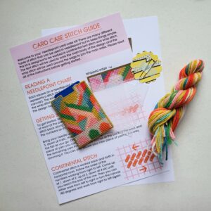 'Carnival' Card Case Needlepoint Kit
