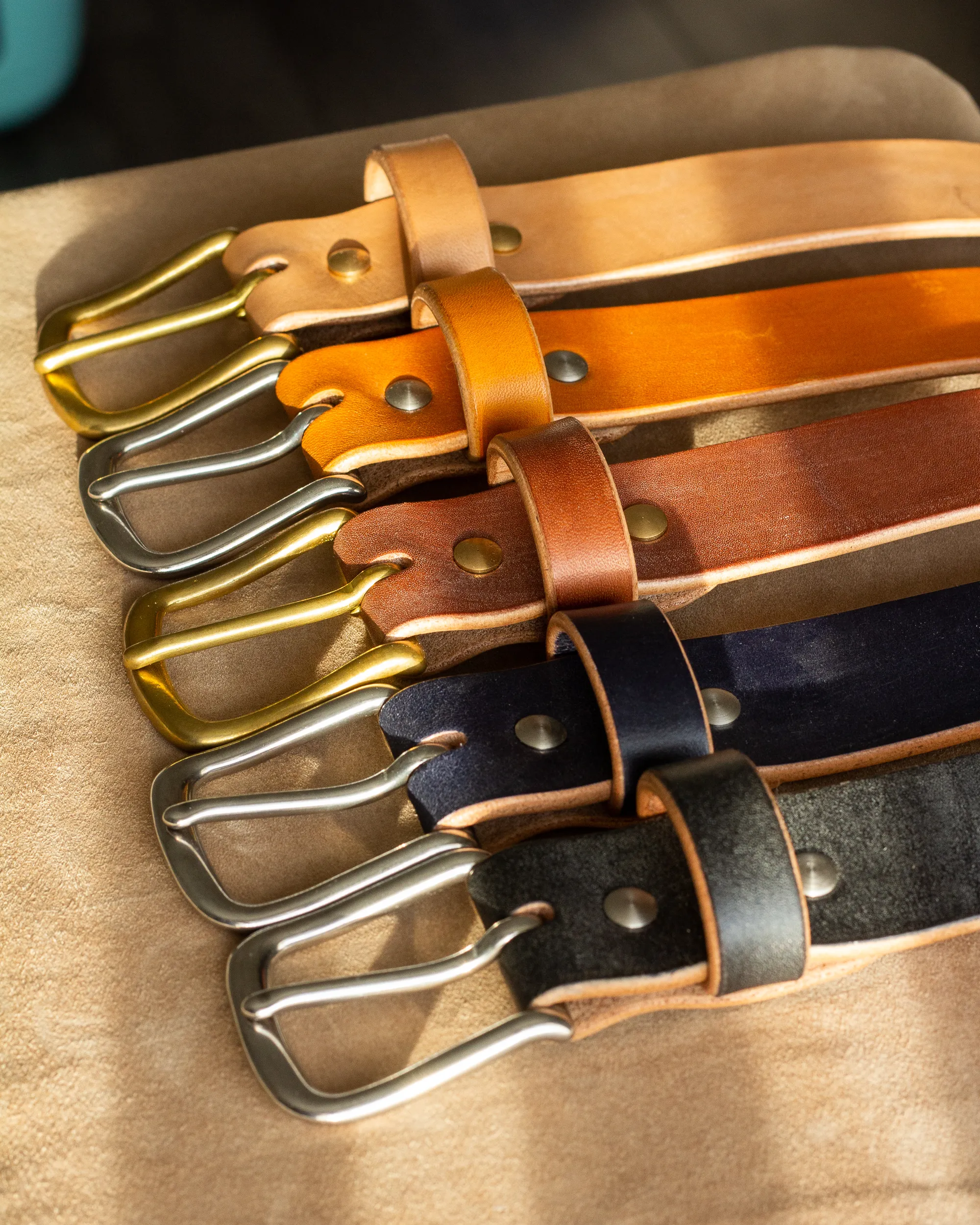 Handmade Leather Belt The Chuffed Store