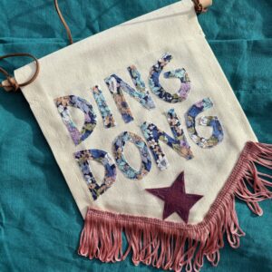 Ding Dong banner by Bianco Perry