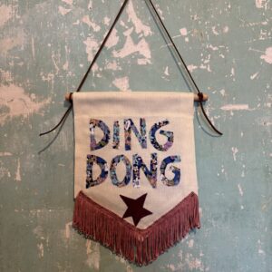 Ding Dong banner by Bianco Perry