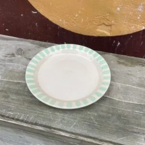 Small Striped Plate