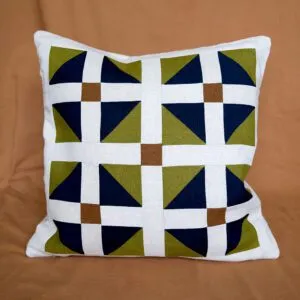 Halcyon Patchwork Cushion