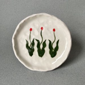 Three Tulips Trinket Dish