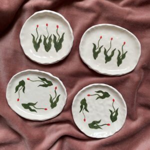 Three Tulips Soap Dish