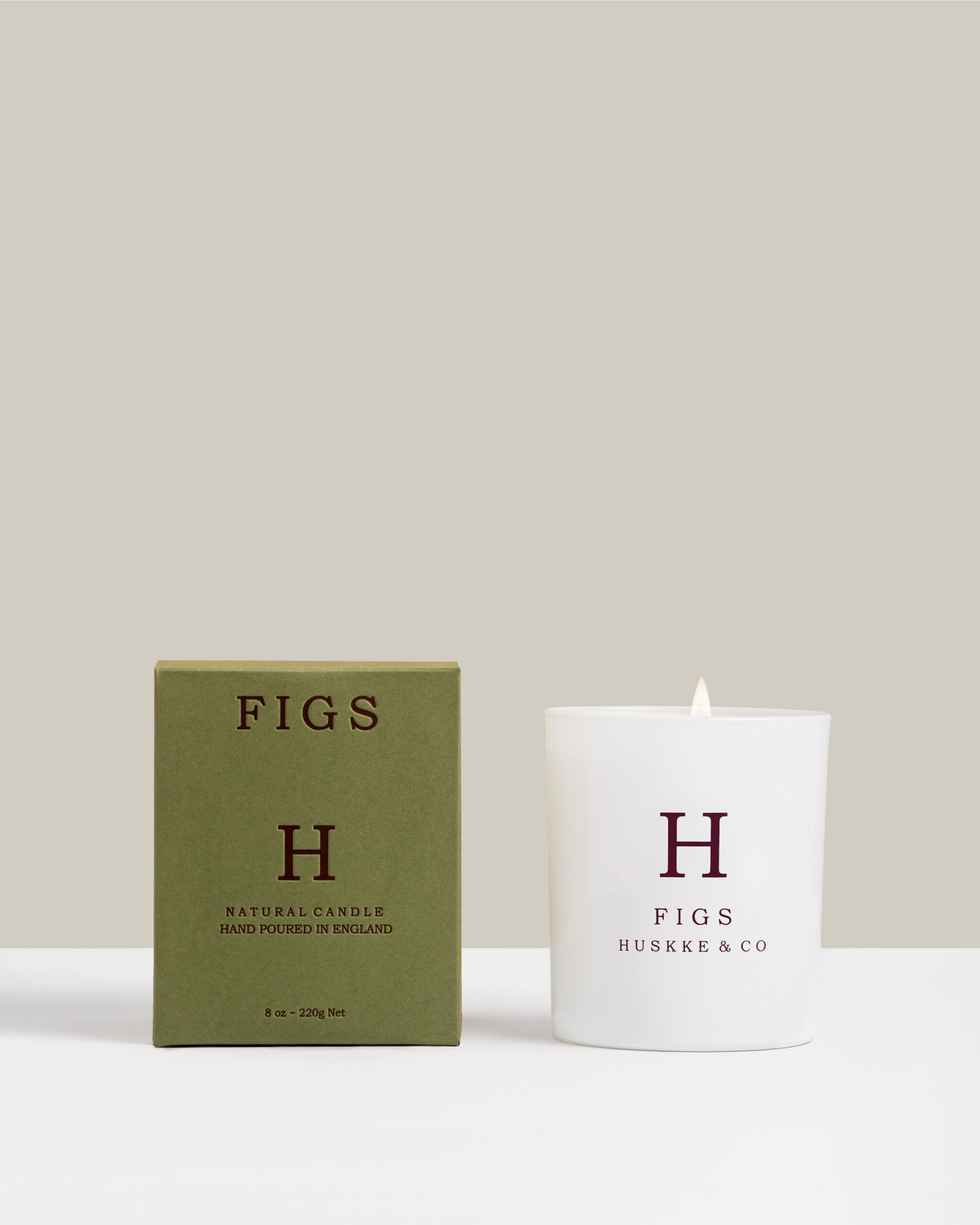 Signature Single Wick 30cl Figs Natural Wax Candle