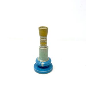 Small Candle Stick - Mixed Glaze