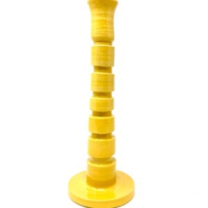 Large Candle Stick - Yellow