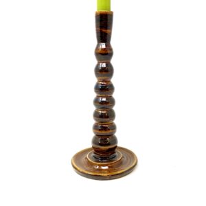 Large Candle Stick - Coffee