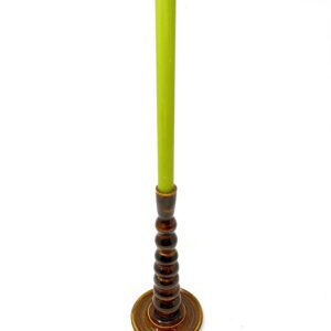 Large Candle Stick - Coffee