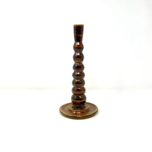 Large Candle Stick - Coffee