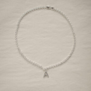 ALPHABET ON CHUNKY CHAIN