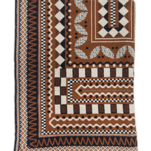 COTSWOLD KNIT - Blockley Blanket - Tabacco