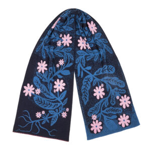 COTSWOLD KNIT - Oxhill Scarf - Oxford Blue - flat image