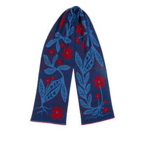 COTSWOLD KNIT - Painswick Scarf - Blue Roan - flat image