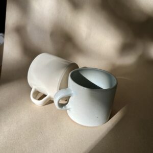 Classic Mug - cream blue