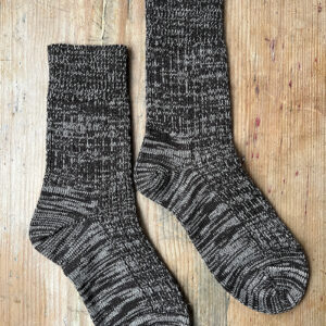 wool-socks-brown-marl-flat